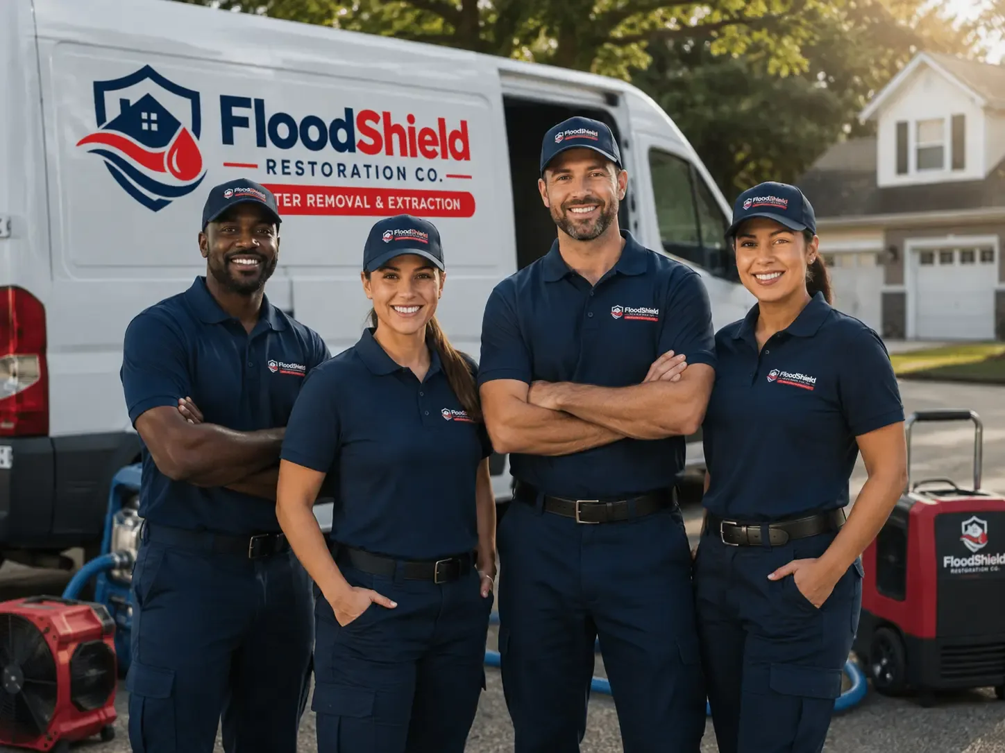 Flood Damage Restoration company in Nimitz, WV